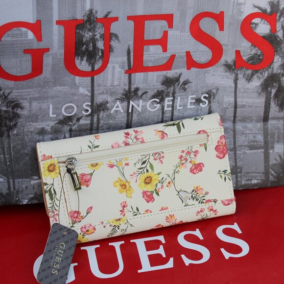 Guess floral wallet clutch - Picture 2 of 5